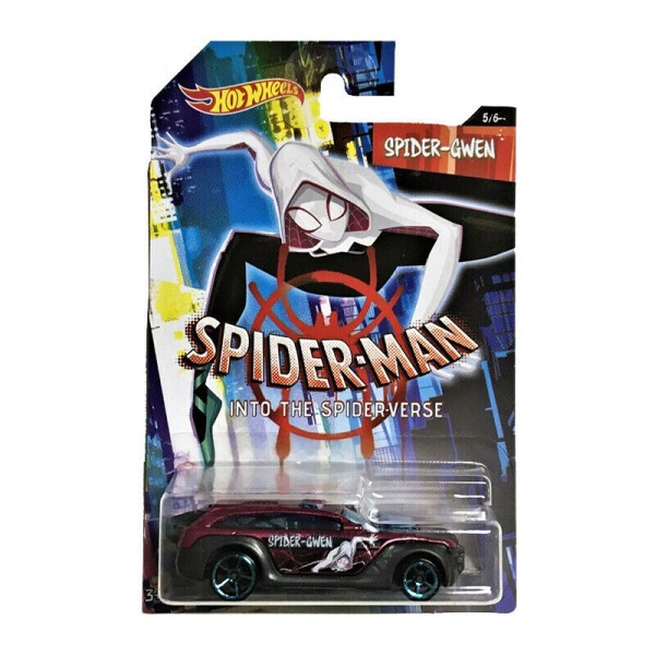Mattel Hot Wheels Spider Man Samochodzik Spider-Gwen FKF66 GDG94