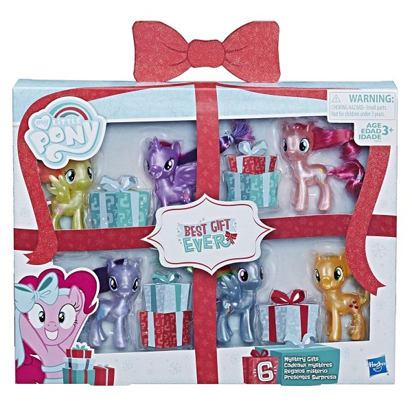 Hasbro My Little Pony Zestaw Prezentowy 6 Kucyków + 6 Niespodzianek E4032