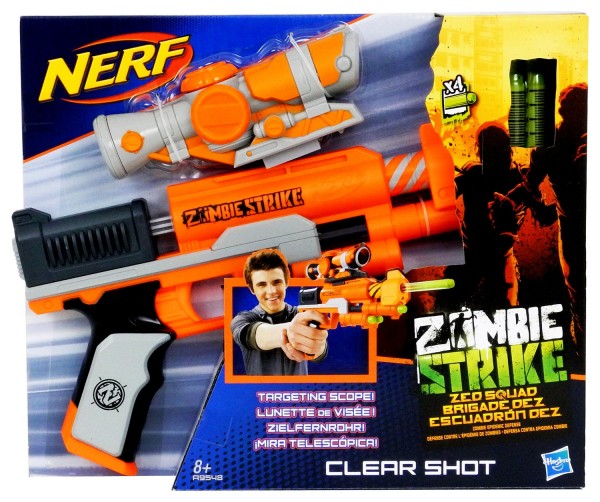 Hasbro Nerf Zombie Clear Shot A9548