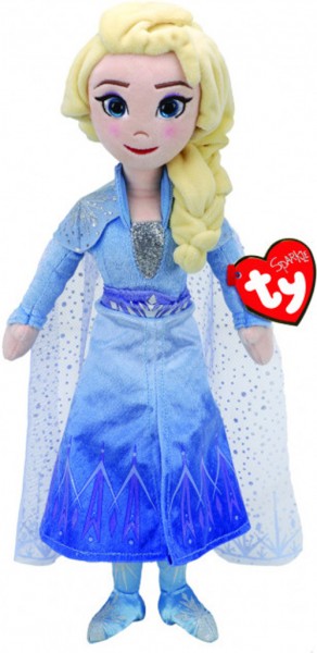 TY Sparkle Frozen Maskotka z Dźwiękiem Elsa 40 cm