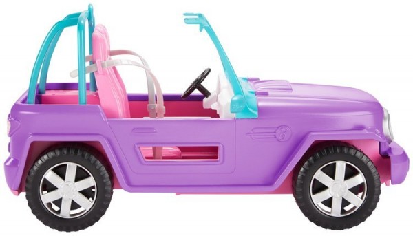 Matte Barbie Plażowy Jeep GMT46