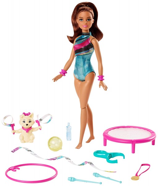 Mattel Barbie Lalka Teresa Gimnastyczka GHK24