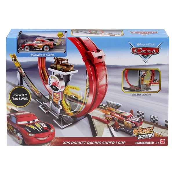 Mattel Cars Superpętla XRS Rocket Racing Super Pętla GJW44