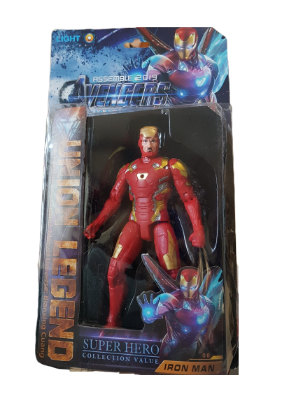 Super Hero Figurka ze Światłem 18 cm Iron Man