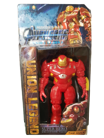 Super Hero Figurka ze Światłem 18 cm Red Hulk
