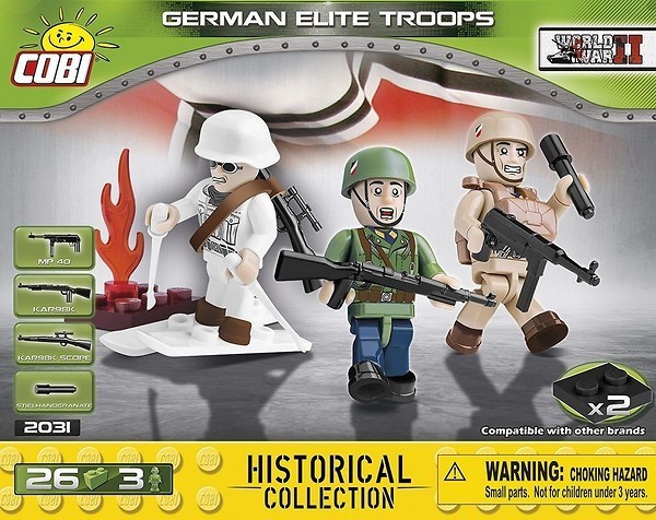 Cobi Figurki German Elite Troops 2031