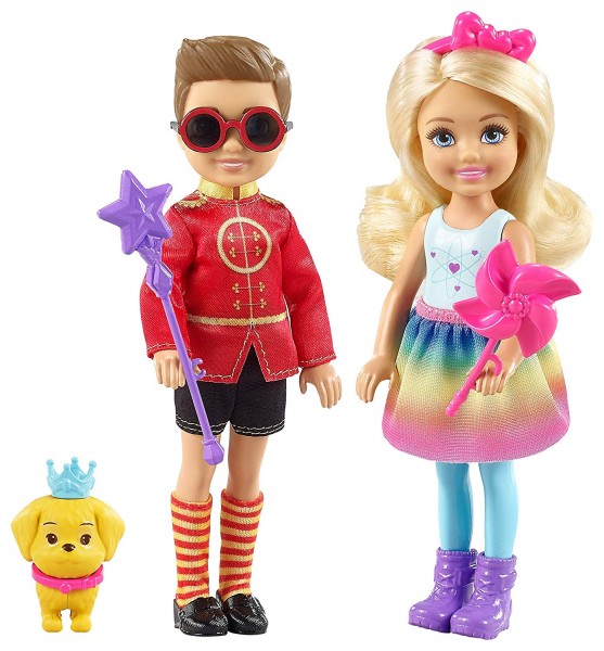 Mattel Barbie Dreamtopia 2-pak Chelsea i Notto FRB14