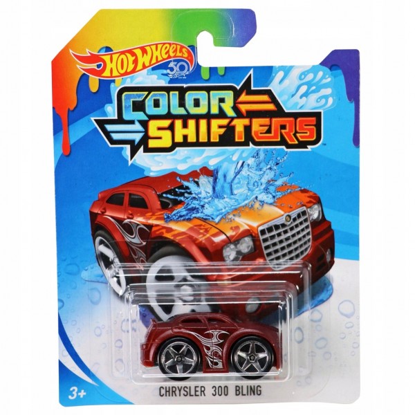 Mattel Hot Wheels Samochodzik Zmieniający Kolor Color Shifters Chrysler BHR15 FPC56