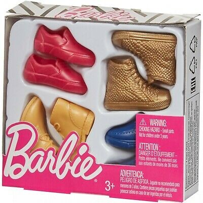 Mattel Barbie Buty dla Kena 4 Pary GJN53 GHW73