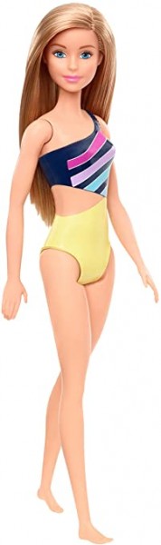 Mattel Barbie Plażowa w Asymetrycznym Kostiumie DWJ99 GHW41