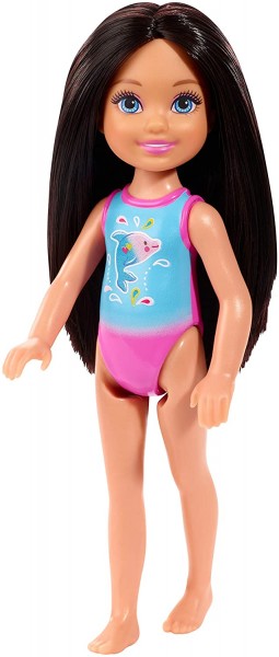 Mattel Barbie Chelsea Wakacyjna Delfinek GLN69 GLN71