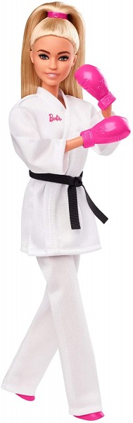Mattel Barbie Olimpijka Karate GJL73 GJL74