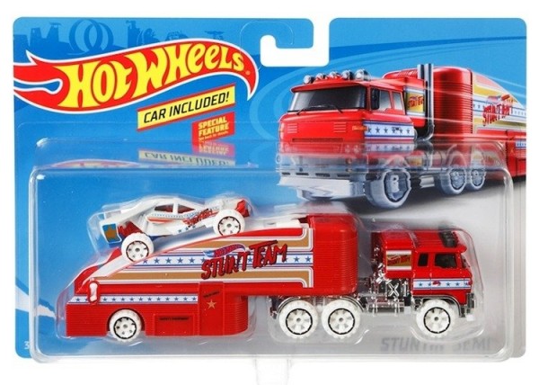 Mattel Hot Wheels Ciężarówka Stuntin' Semi BDW51 GBF13