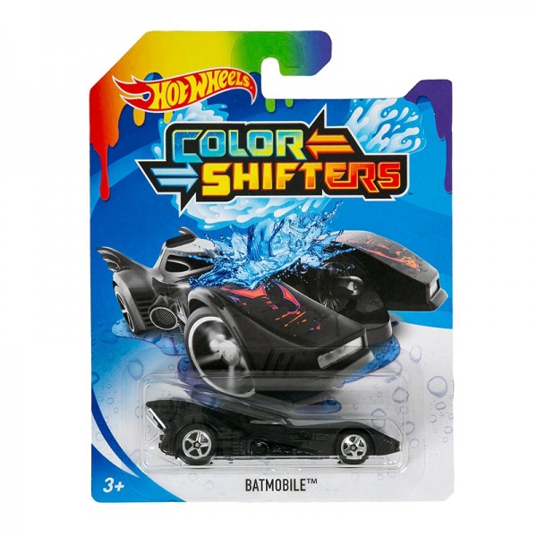 Mattel Hot Wheels Samochodzik Zmieniający Kolor Color Shifters Batmobile BHR15 GBF30