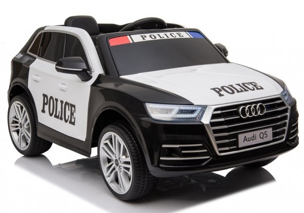 Auto Audi Q5 Policja Czarne na Akumulator