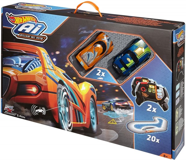 Mattel Hot Wheels AI Intelligent Race System tor 4,8m zestaw wyścigowy RC FBL83