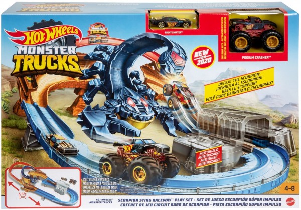 Mattel Hot Wheels Monster Trucks Tor Skorpion GNB05