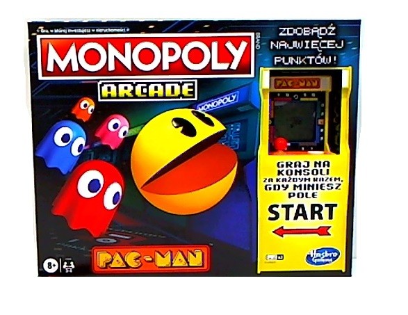 Hasbro Gra monopoly Arcade Pacman E7030