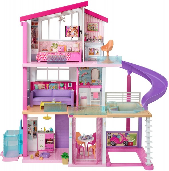Mattel Barbie Idealny Domek św/dźw z Windą GNH53