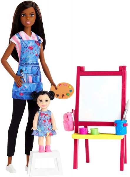 Mattel Barbie Jako Nauczycielka Plastyki DHB63 GJM30