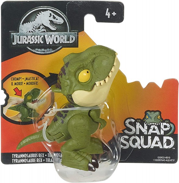 Mattel Jurassic World Snap Squad Tyranosaurus Rex GGN26 GGN33