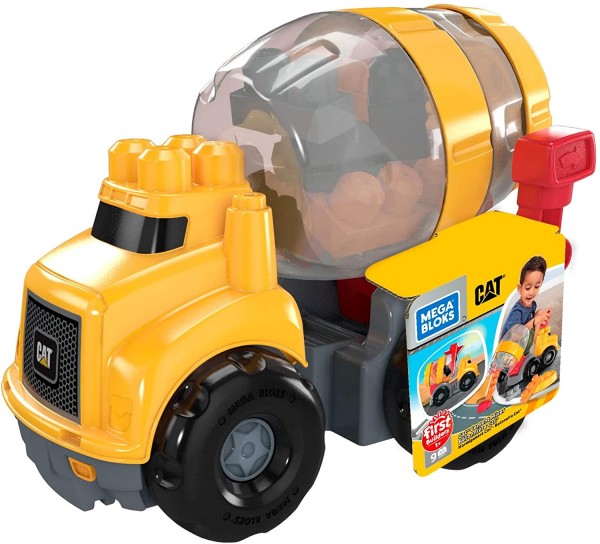 Mattel Mega Bloks Ciężarówka CAT z Klockami GFG11
