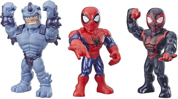 Hasbro Spiderman Super Hero Adventures Web Warriors 3-pak 25 cm E4842