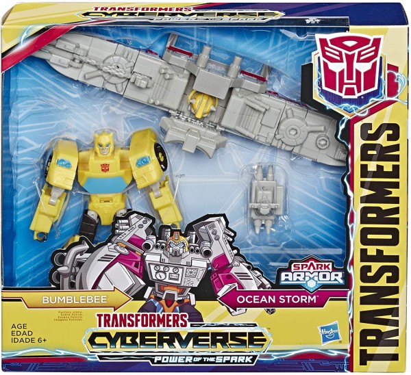 Hasbro Transformers Cyberverse Spark Armor Bumblebee E4220 E4329