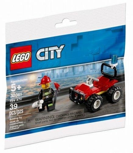 Lego City Strażacki Quad 39EL 30361
