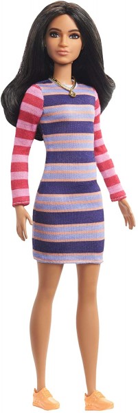 Mattel Barbie Fasionistas Modne Przyjaciółki 147 Lalka Brunetka FBR37 GHW61