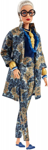 Mattel Barbie Lalka Kolekcjonerska Iris Apfel FWJ28 FWJ26