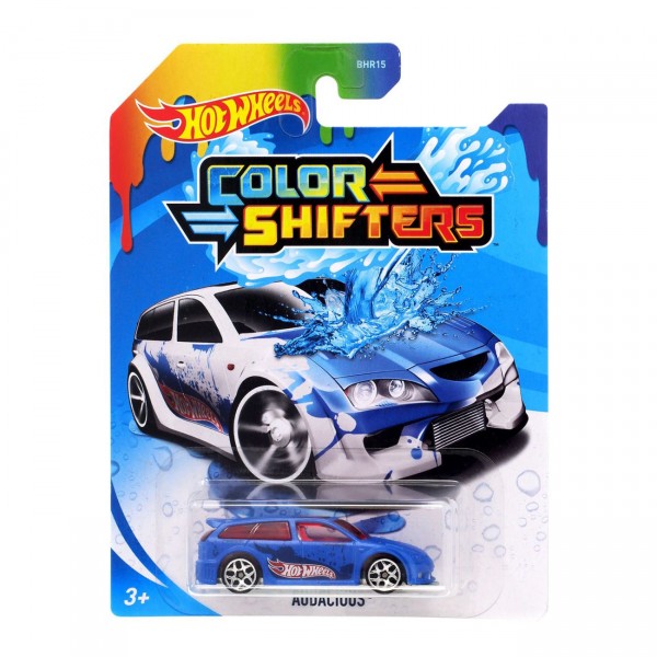 Mattel Hot Wheels Samochodzik Zmieniający Kolor Color Shifters Audacious BHR15 FPC51