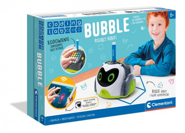 Clementoni Robot Bubble Rysujący Robot 50668