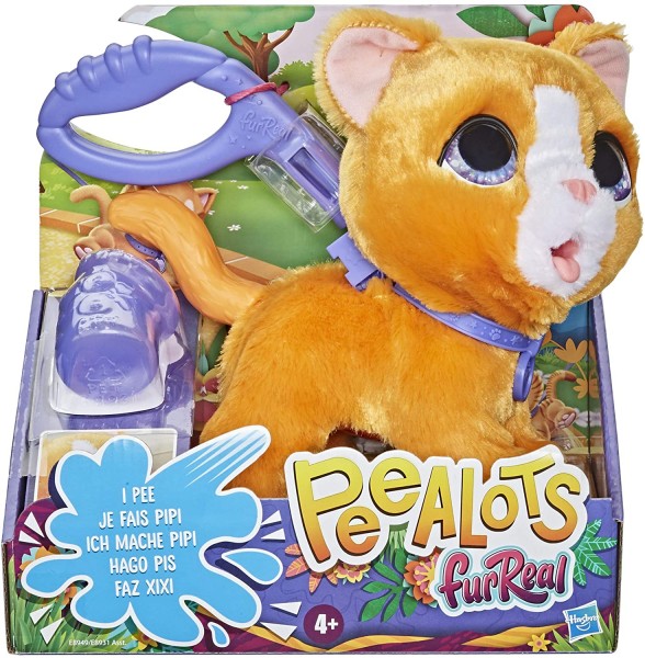 Hasbro Fur Real Friends Peealots Kotek na Smyczy Robi Siusiu E8931 E8949