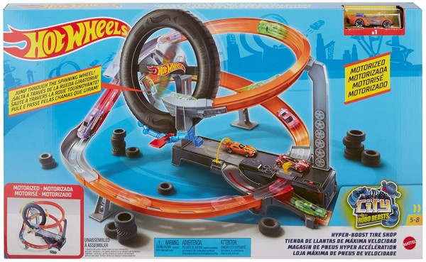 Mattel Hot Wheels Hyper-Boost Tor Opona GJL16