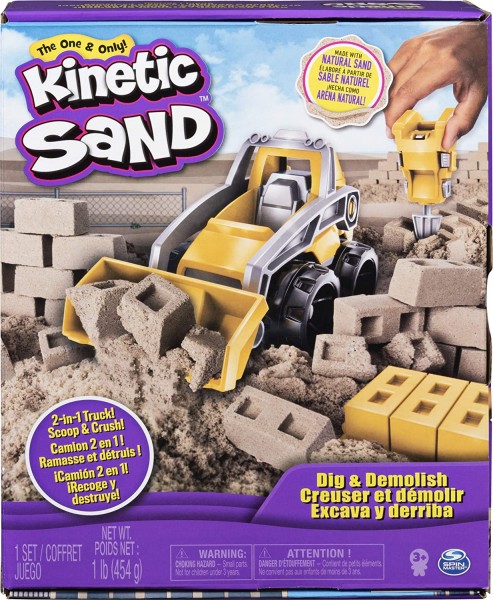 Spin Master Kinetic Sand Dig and Demolish 6044178