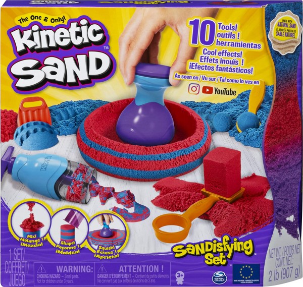 Spin Master Kinetic Sand Zestaw narzędzi Sandisfying 6047232/20113157
