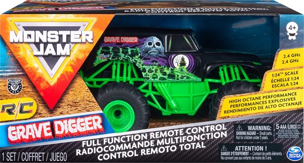 Spin Master Monster Jam RC 1:24 Grave Digger 6044955