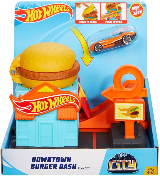Mattel Hot Wheels Kaskaderska Burgerownia FMY95 GJK73