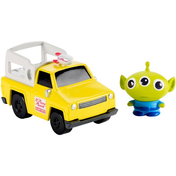 Mattel Toy Story Mini Pojazd z Figurką Obcy Pizza Planet GCY49 GPC16