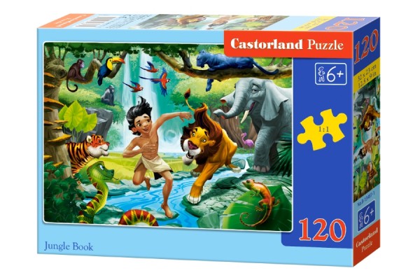 Castorland Puzzle 120 el. Księga Dżungli 13487