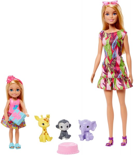 Mattel Barbie i Chelsea Zestaw GTM82