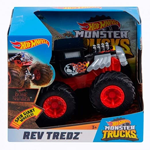 Mattel Hot Wheels Monster Trucks Pojazd Rev Tredz 1:43 Bone Shaker FYJ71 FYJ76