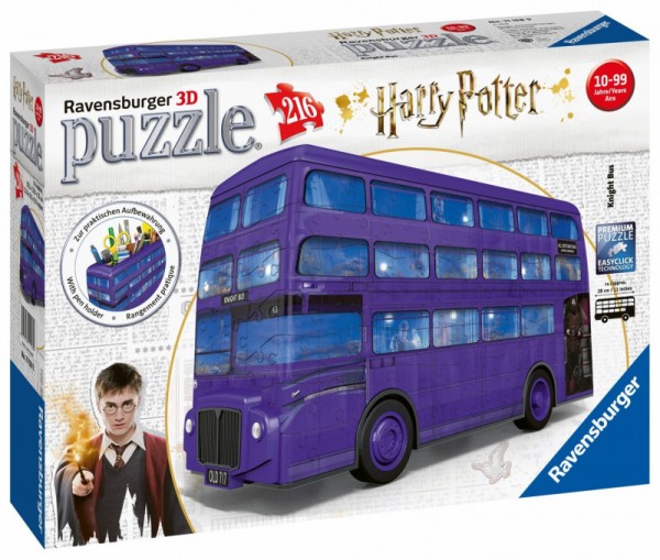 Ravensburger puzzle 3D 244 Harry Potter Bus 111589