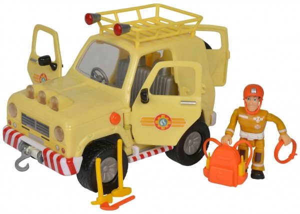 Simba Strażak Sam Jeep ratunkowy ze światłem 925-1088