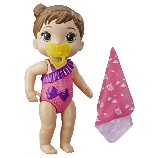 Hasbro baby Alive Splash 'N Snuggle Lalka do Kąpieli E8722