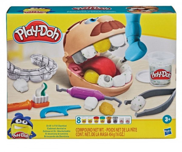 Hasbro Play-Doh Ciastolina Zestaw Dentysta nowy F1259