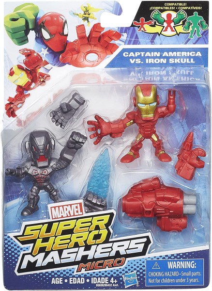 Hasbro Super Hero Mashers Avengers Micro figurki 2-pack Iron Man VS Ultron B6432 B6690