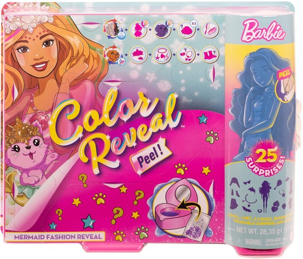 Mattel Barbie Color Reveal Fantazja Syrena GXY20 GXV93