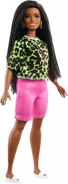 Mattel Barbie Fasionistas Modne Przyjaciółki 144 Lalka z Warkoczykami GYB00